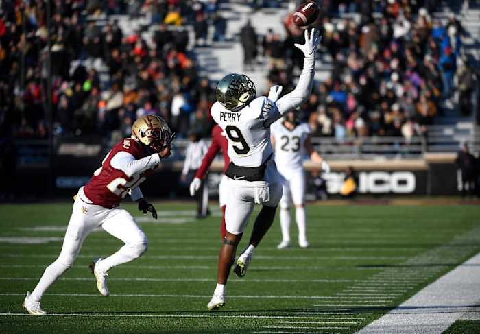 Wide Receiver A.T. Perry had 1,293 yards and 15 touchdowns last fall.